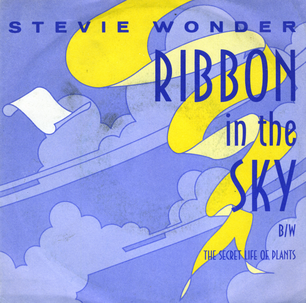 Music on vinyl Ribbon in the sky Stevie Wonder