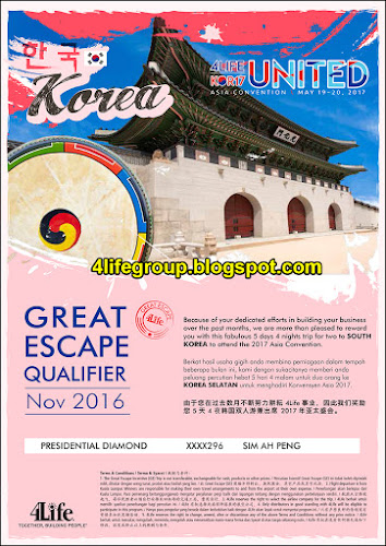 November 2016 Great Escape+ Winners foto November 2016 Great Escape+ Winner