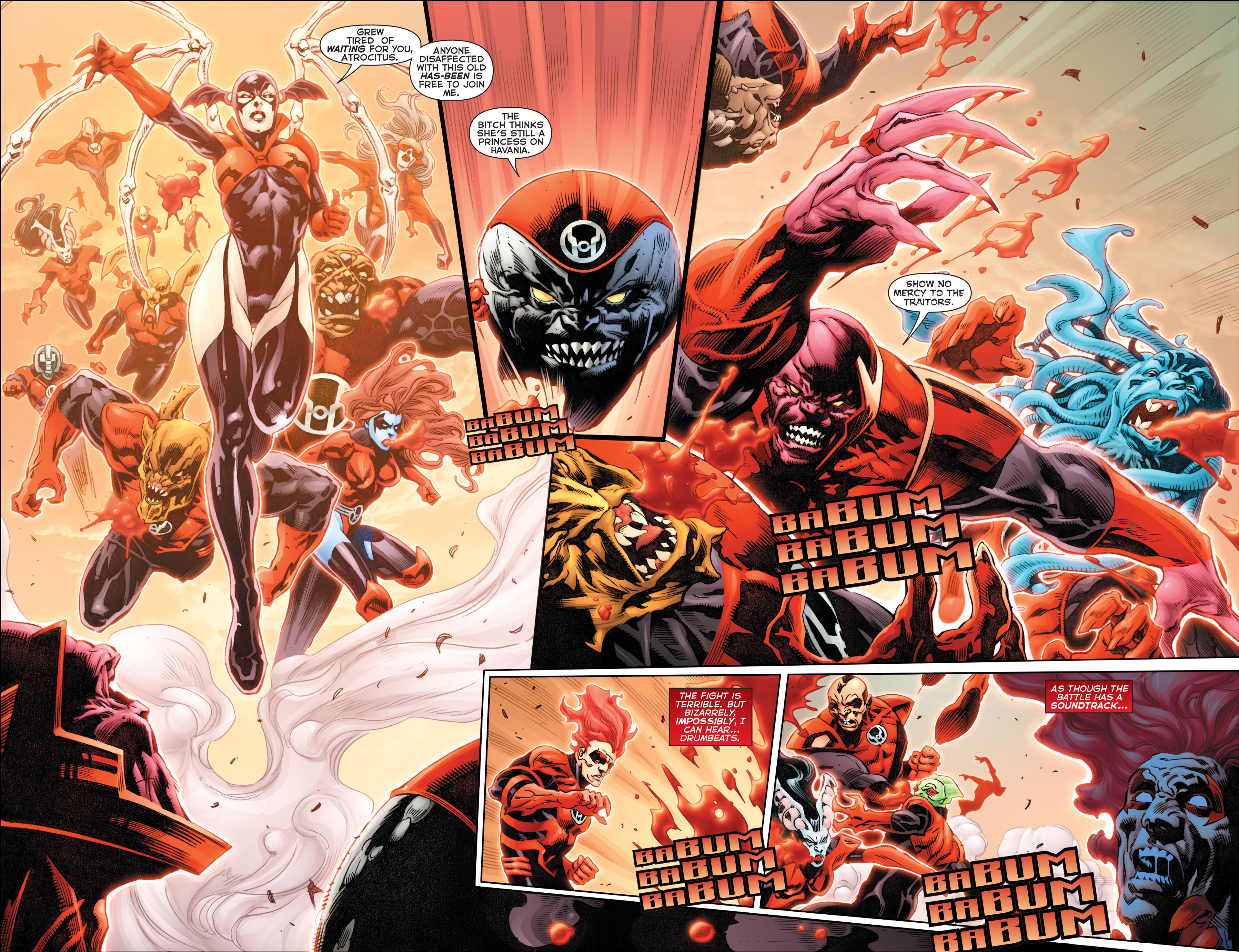 Read online Red Lanterns comic -  Issue #9 - 7