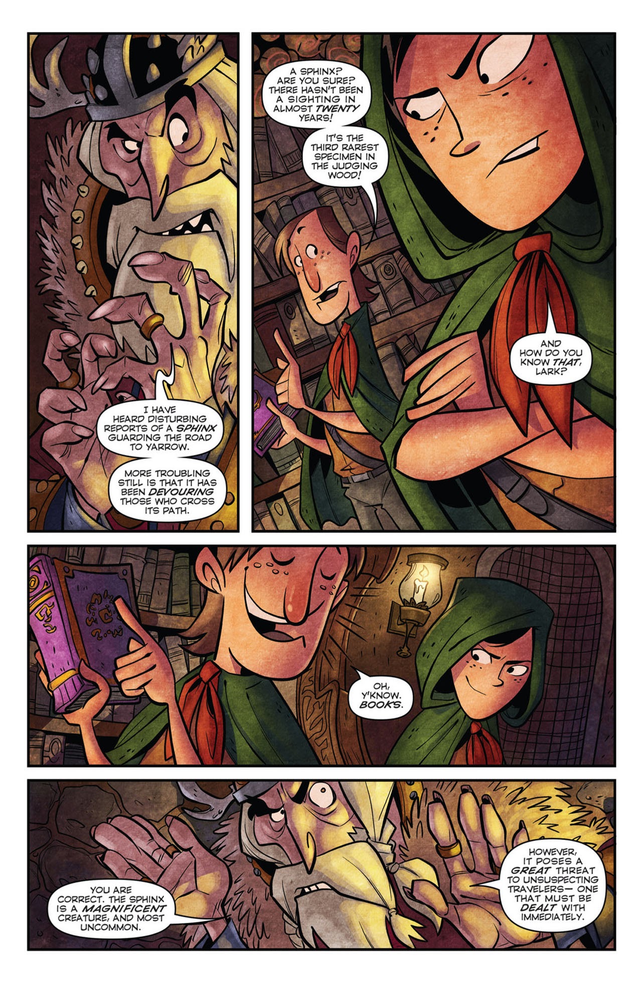 Read online Lookouts comic -  Issue #1 - 19