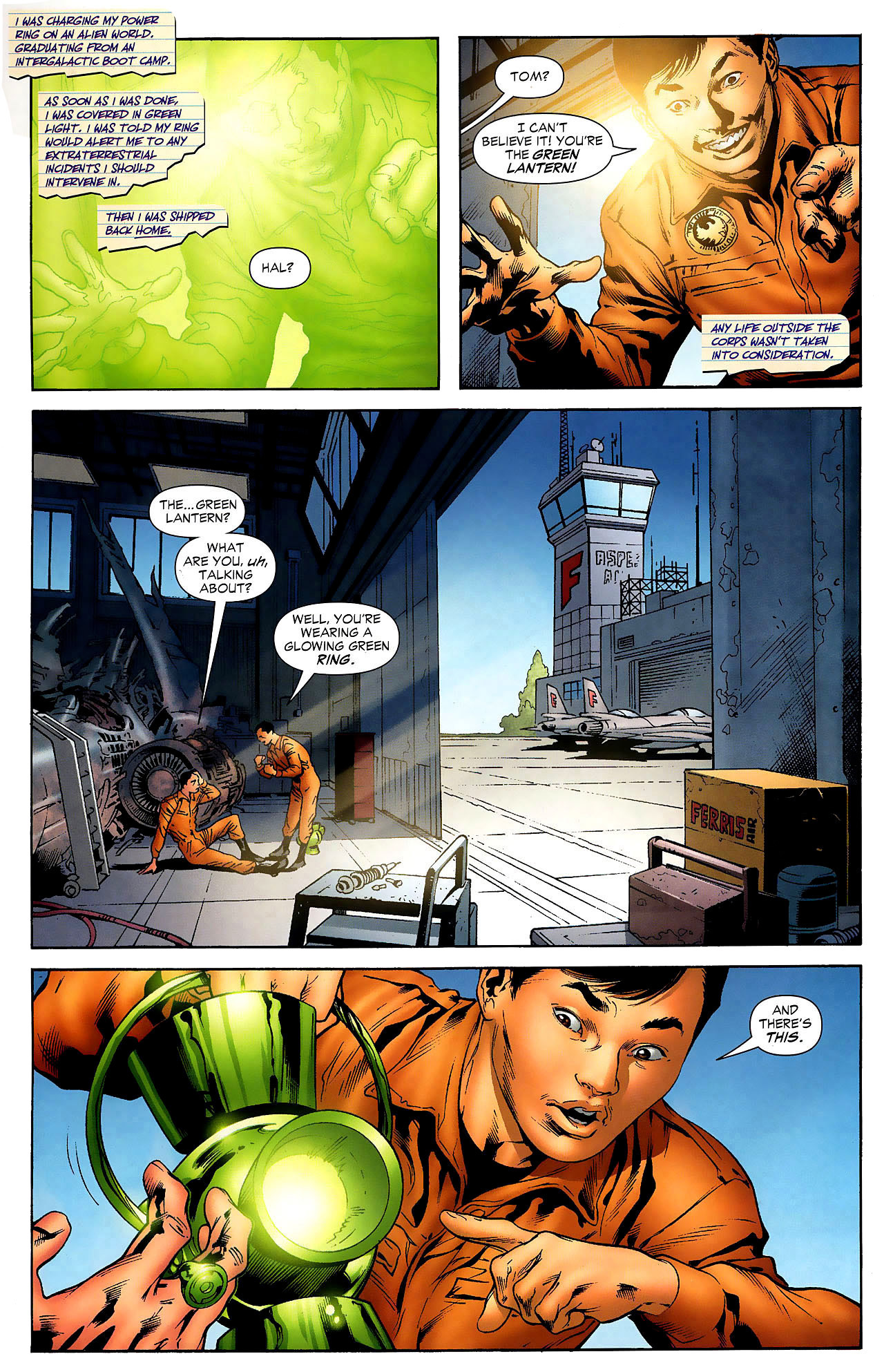 Read online Green Lantern (2005) comic -  Issue #32 - 6