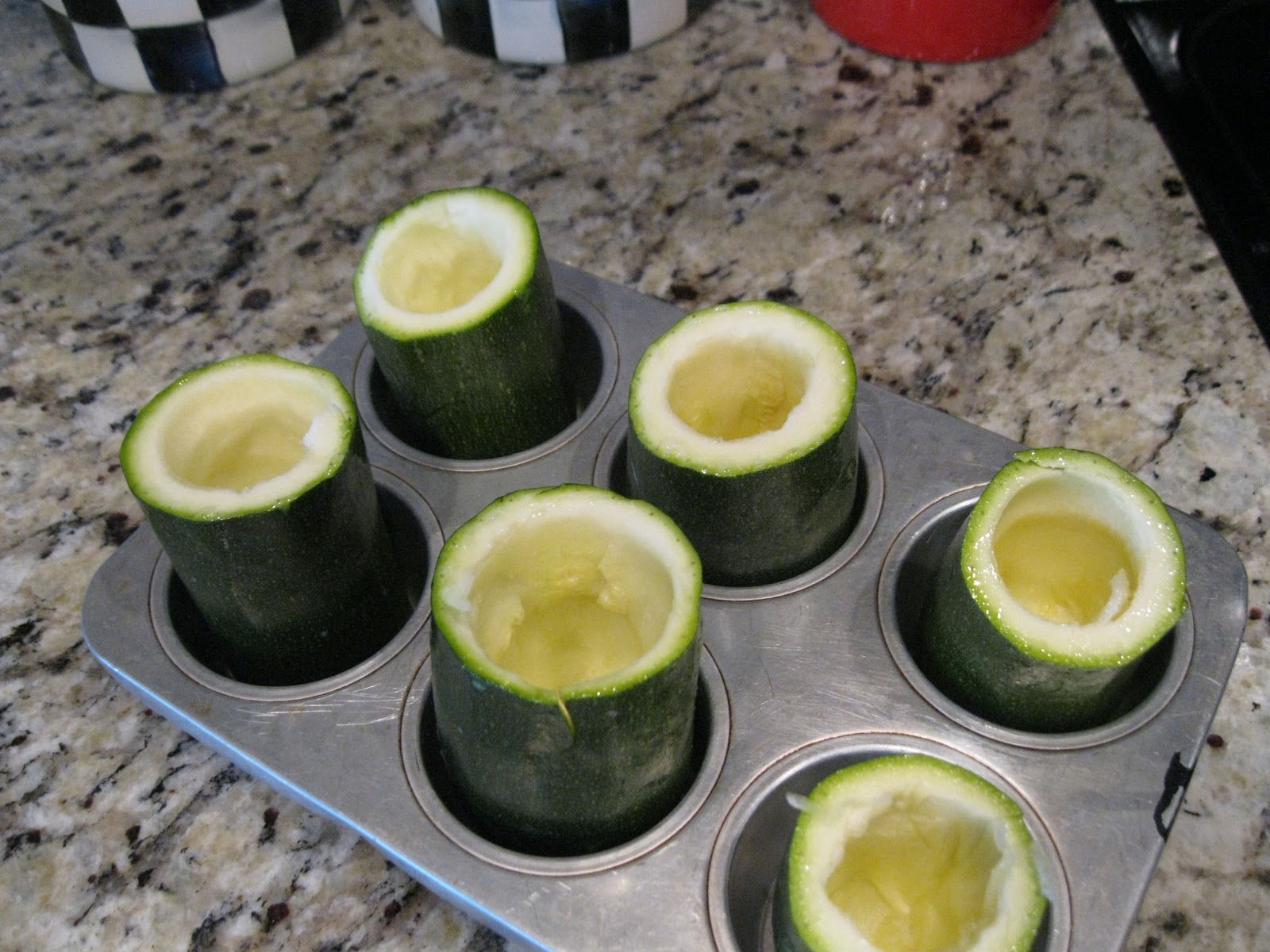 Pandora's Box Zucchini Cups