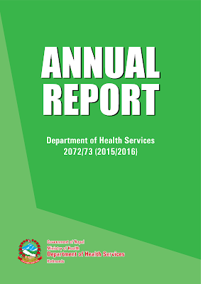 Annual Report Department of Health Services 2072/73 (2015/2016) 11 DoHS Annual Report 2072 731