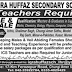 Iqra Huffaz Secondary Schools Lahore Jobs