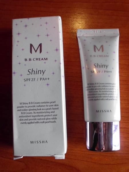 bb cream shiny