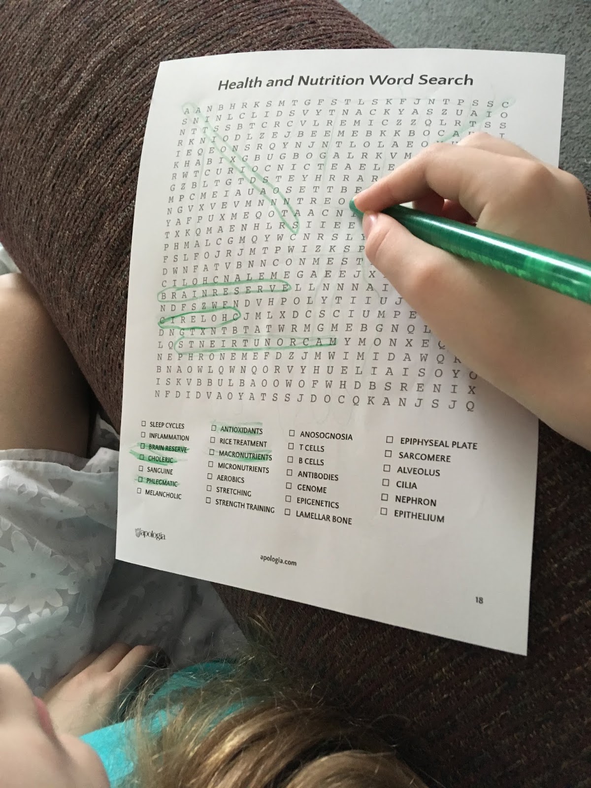 Puddle Jumping: Homeschool Review Crew - Apologia Health and Nutrition