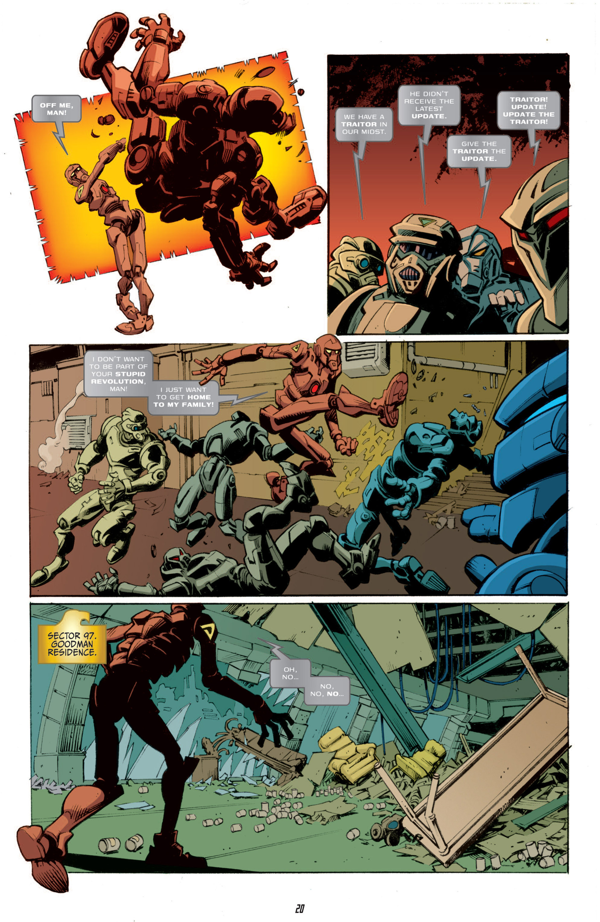 Read online Judge Dredd (2012) comic -  Issue #6 - 22