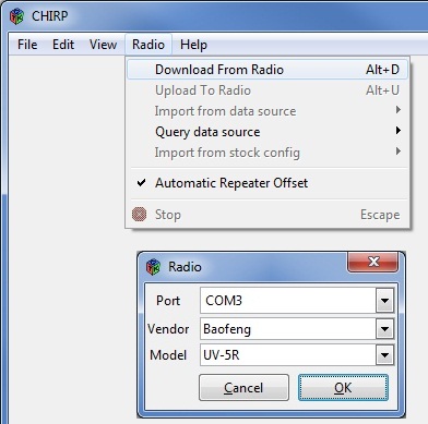chirp programming instructions chirp programming instructions