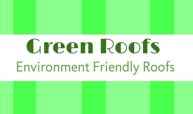 Green Roofs - Ecofriendly Roofs