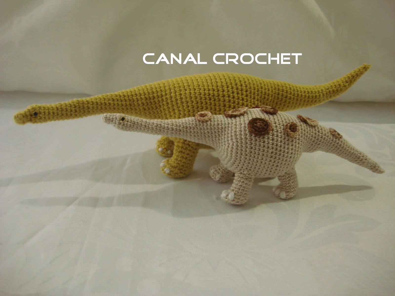 CANAL CROCHET: Dinosaurio amigurumi patrón libre