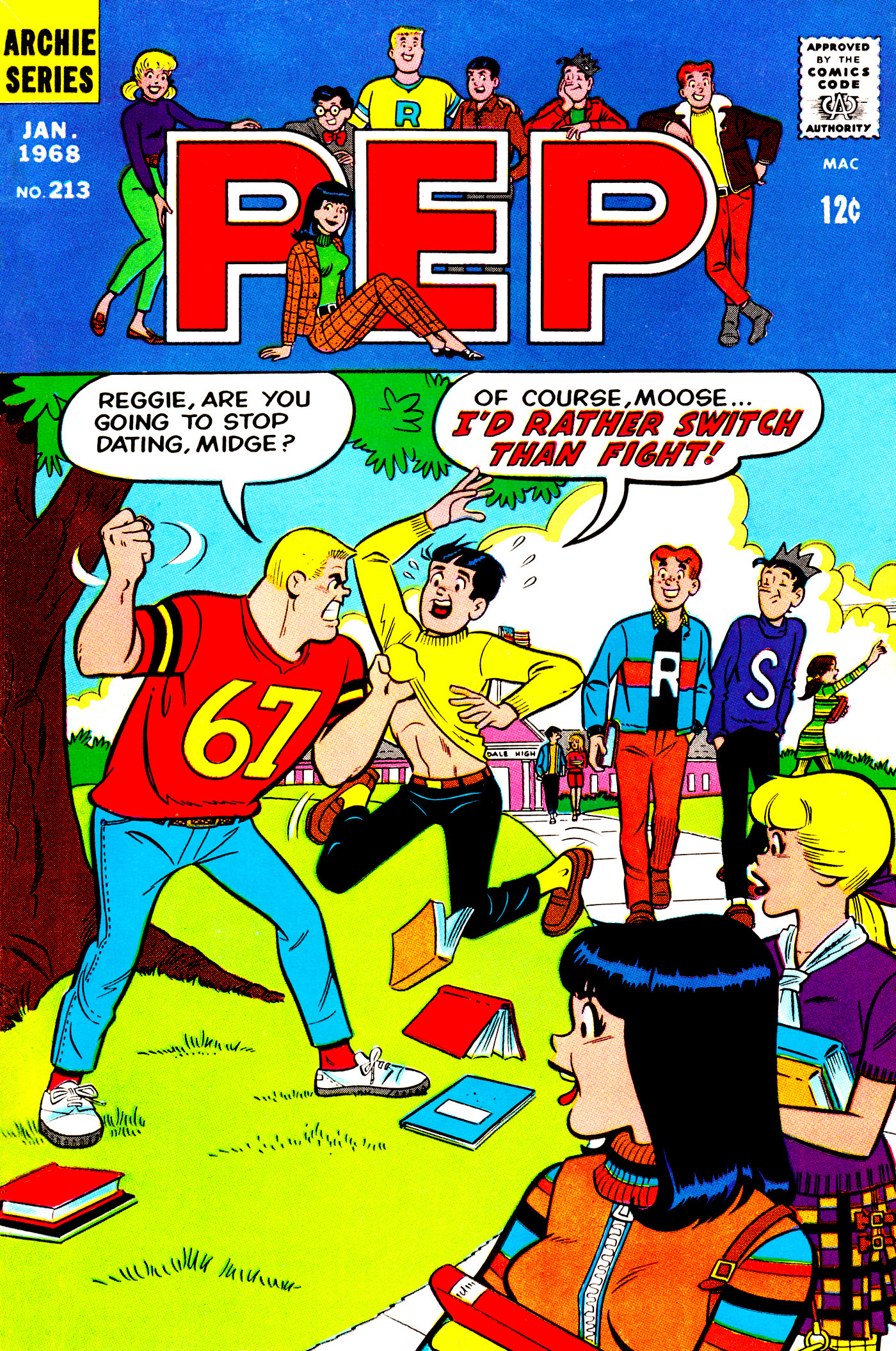 Read online Pep Comics comic -  Issue #213 - 1
