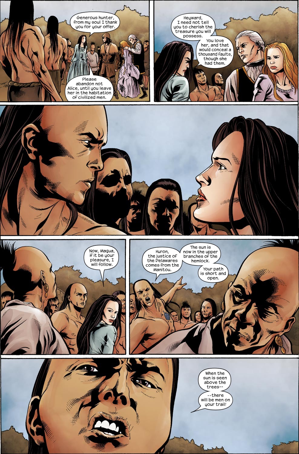 Read online The Last of the Mohicans comic -  Issue #5 - 23