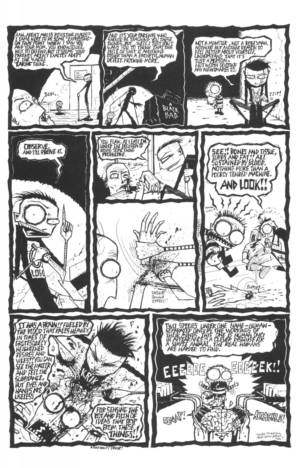 Read online Johnny the Homicidal Maniac comic -  Issue #3 - 11