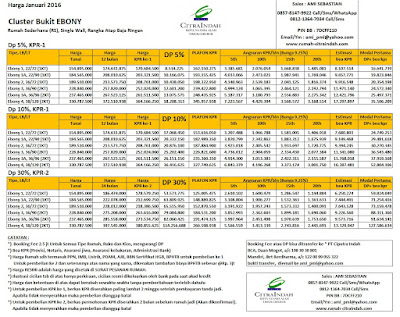 Harga-Cluster-Bukit-Ebony-Januari-2016