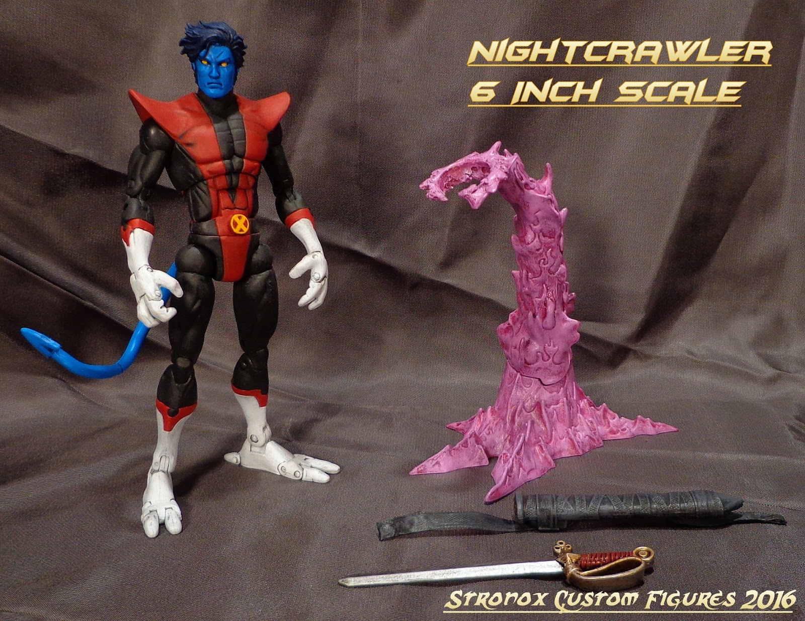 Stronox Custom Figures Marvel Legends Nightcrawler