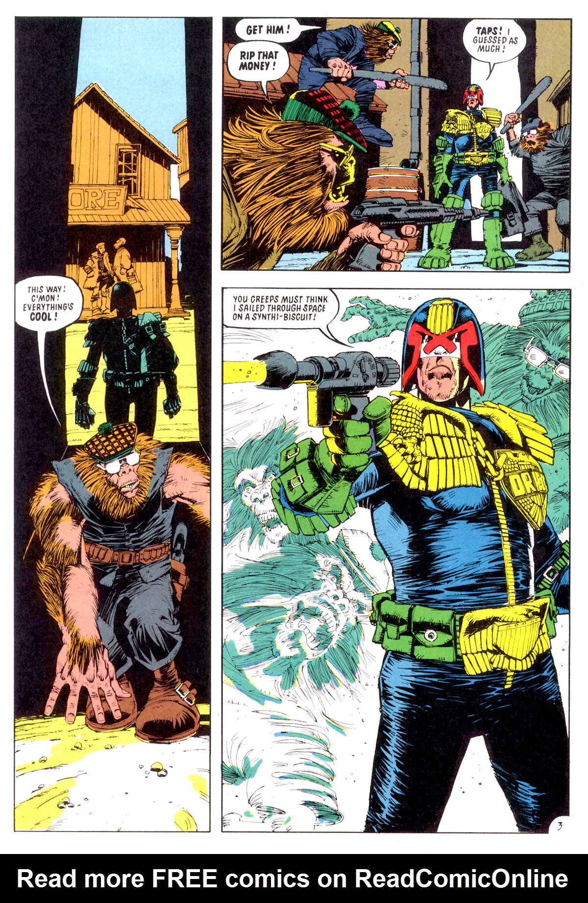 Read online Judge Dredd: The Complete Case Files comic -  Issue # TPB 4 - 121