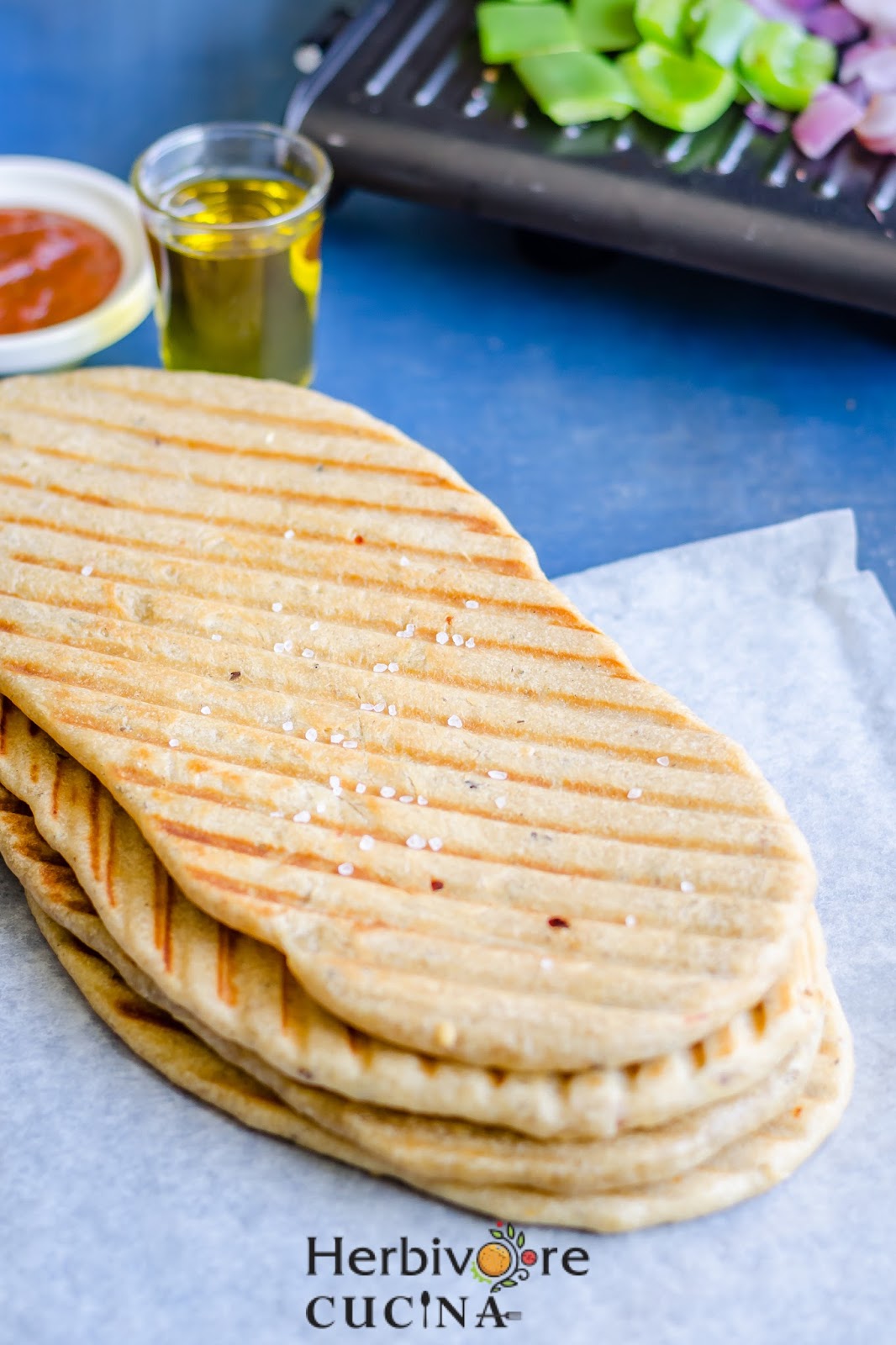 Herbivore Cucina Whole Wheat Panini Press Breads