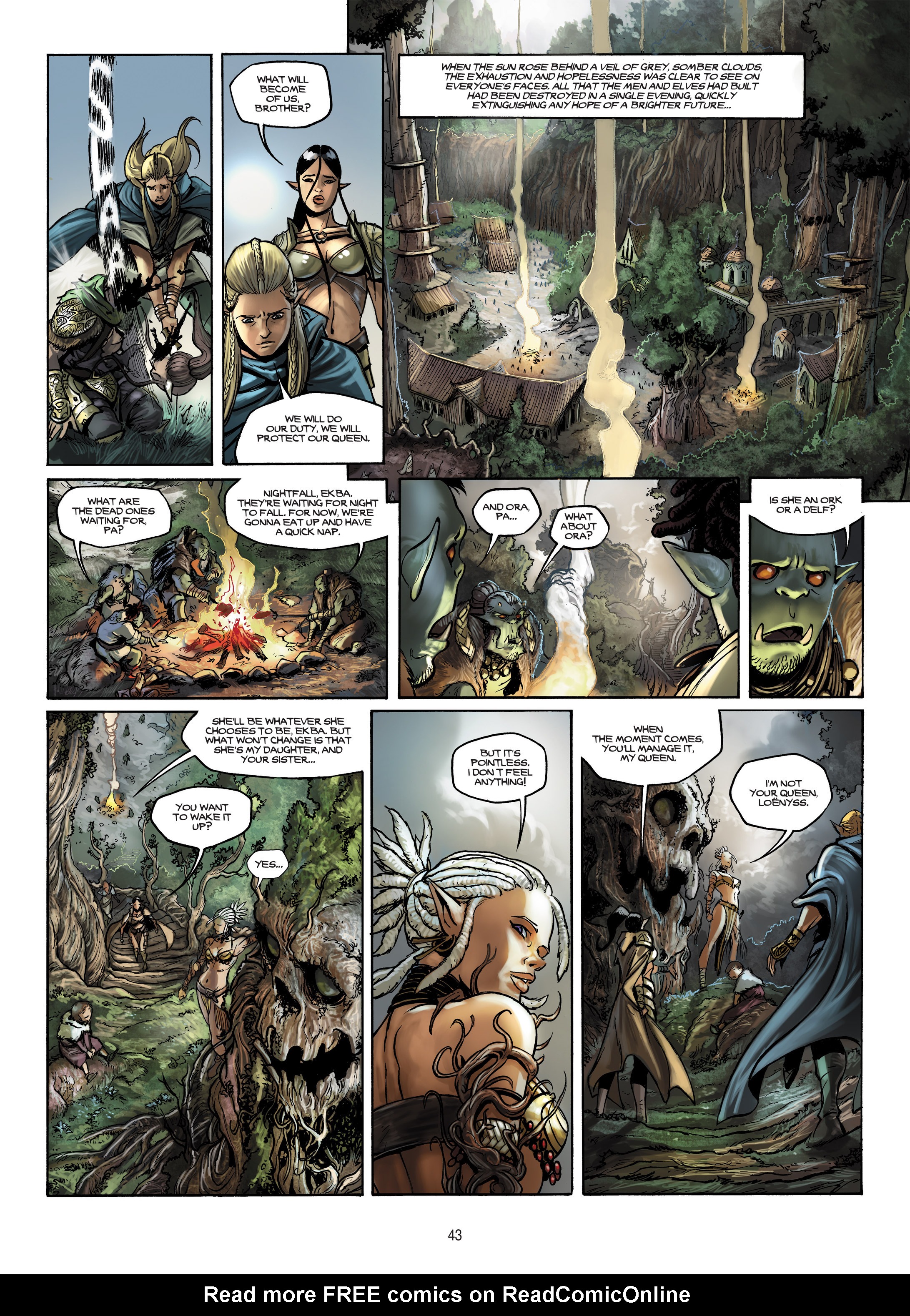 Read online Elves comic -  Issue #12 - 43