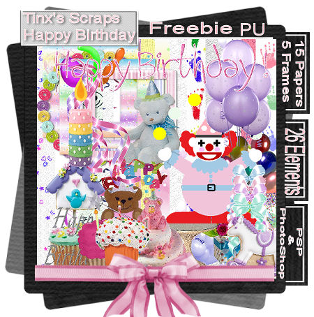 Happy Birthday Freebie