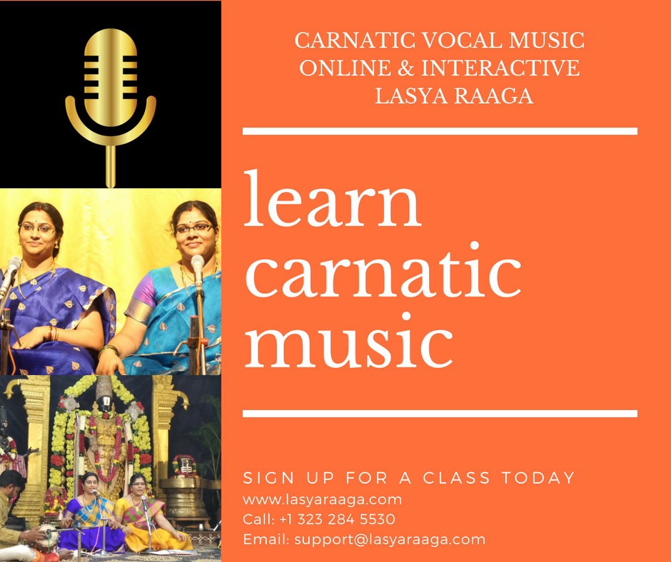 Carnatic Vocal Music Classes Lasya Raaga