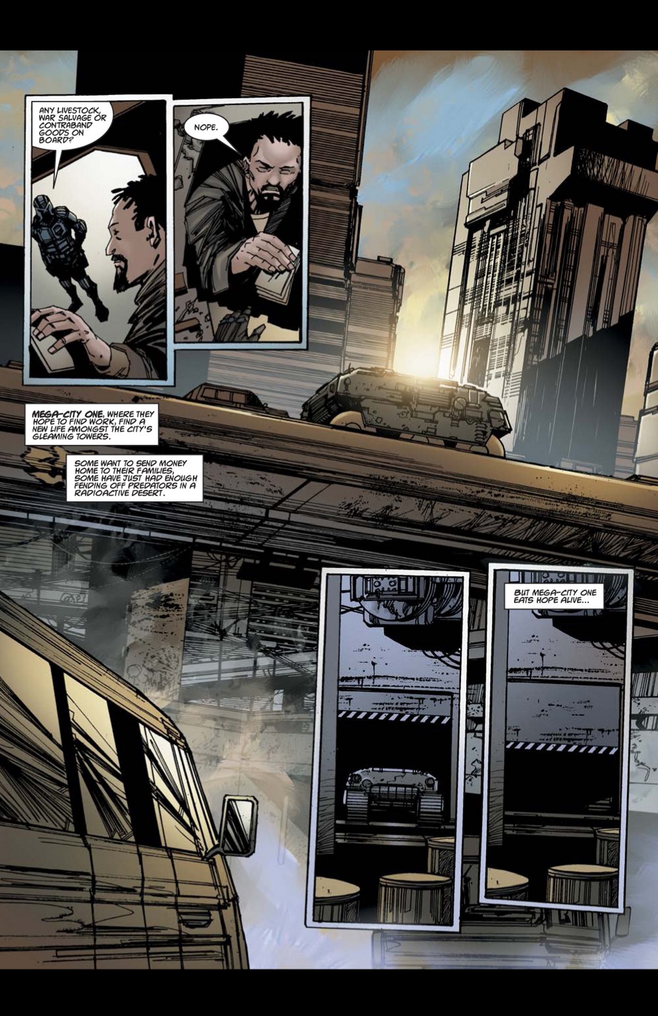 Read online Dredd: Underbelly comic -  Issue # Full - 4