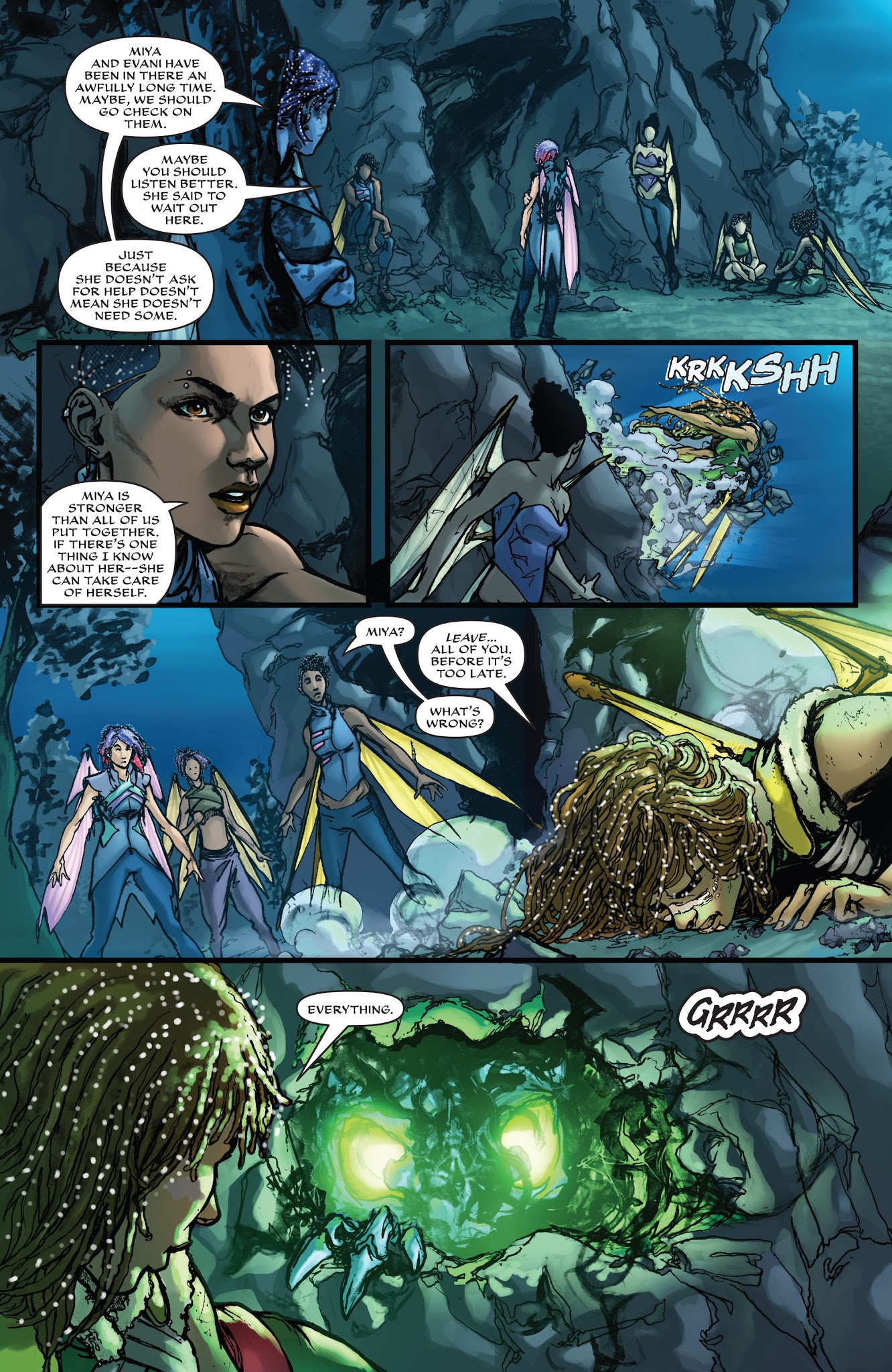 Read online Michael Turner's Eternal Soulfire comic -  Issue #6 - 4