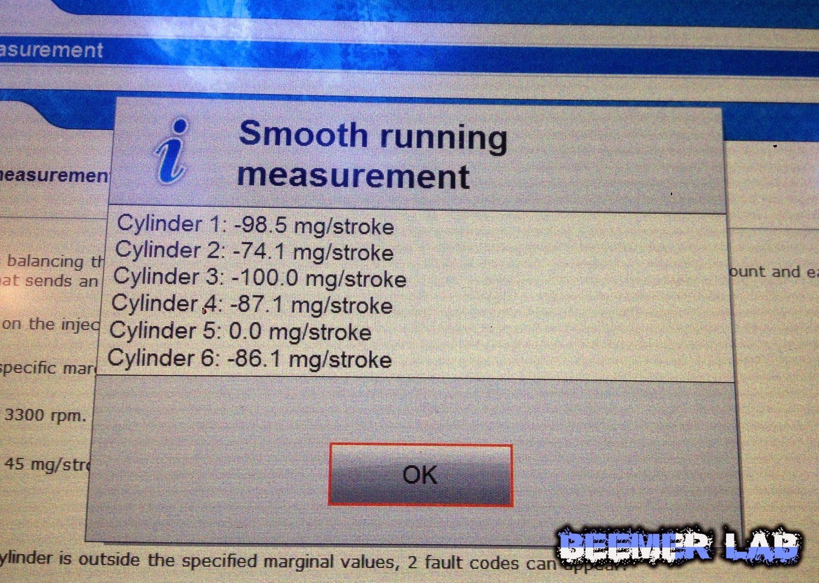 Bmw 330d smooth running controller