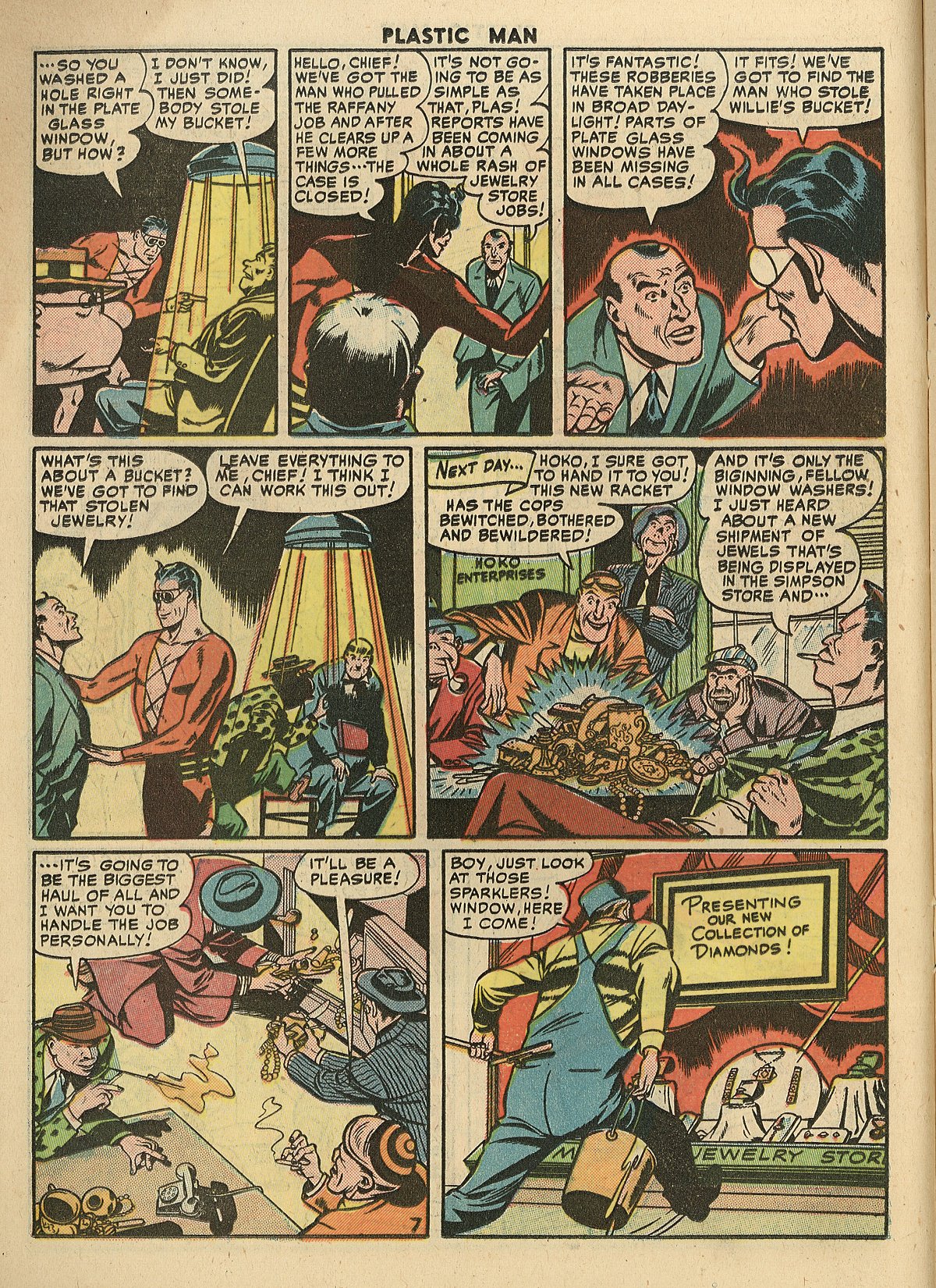 Read online Plastic Man (1943) comic -  Issue #28 - 22