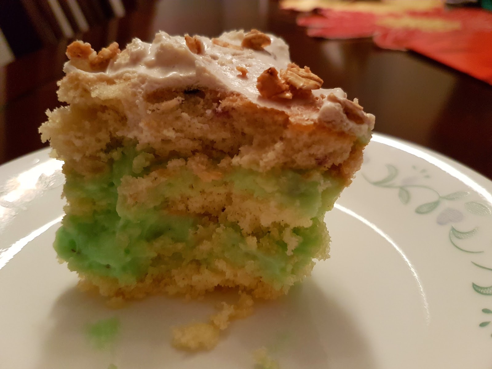 Pistachio Pudding Trifle Dessert — Plaid and Sugar