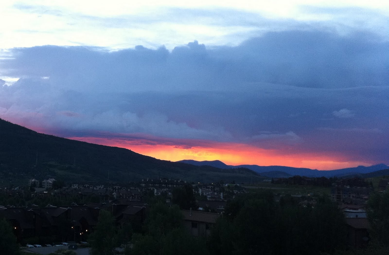 Steamboat Dreaming Awesome Sunset