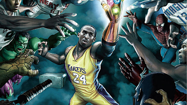 Kobe Bryant NBA Gant de l'Infini - Fond d'écran en Full HD