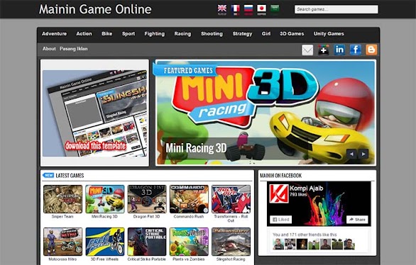 Free Blogger Template - Mainin Game Online Free Blogger Template - Mainin Game Online
