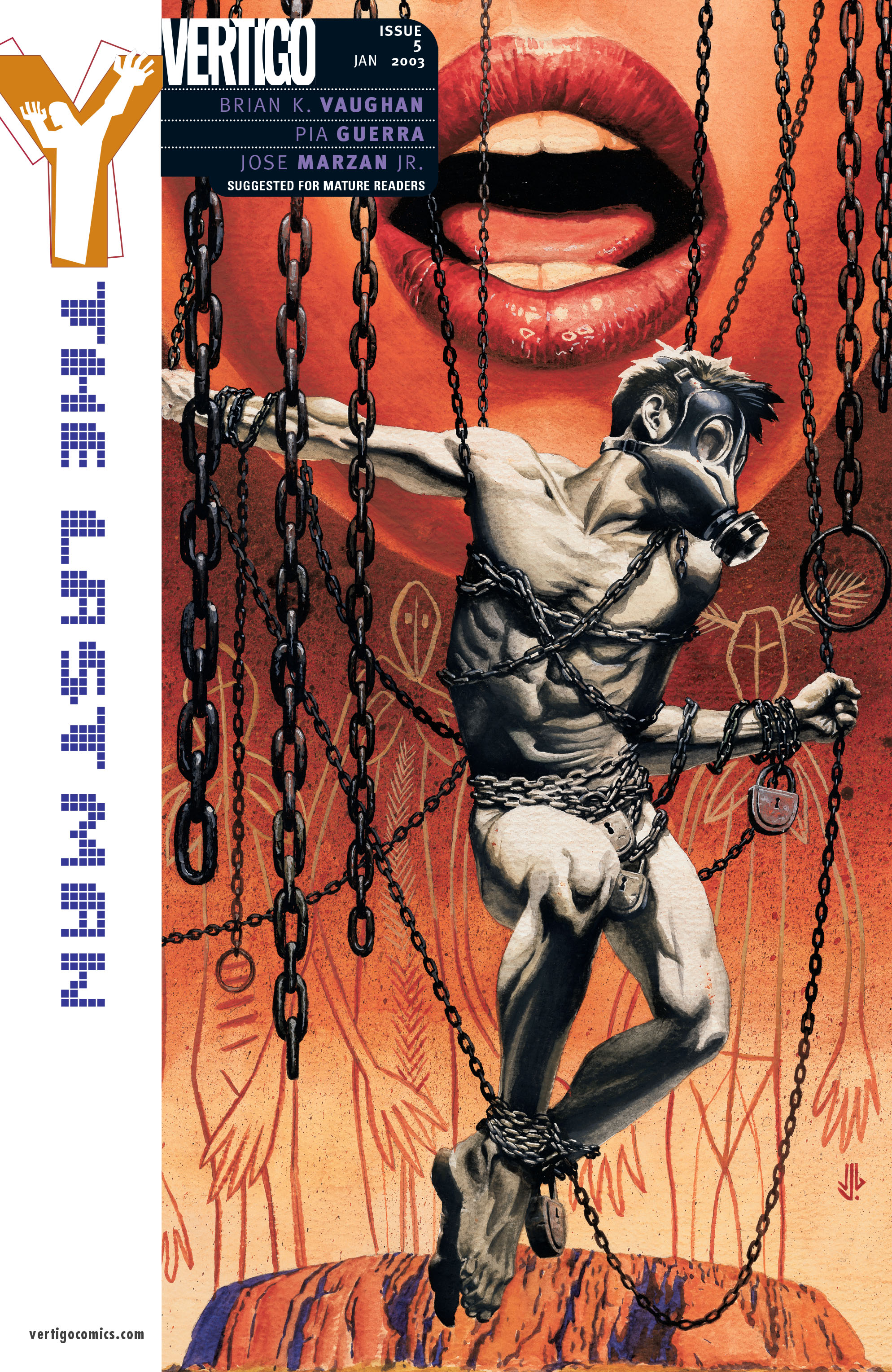 Read online Y: The Last Man (2002) comic -  Issue #5 - 1