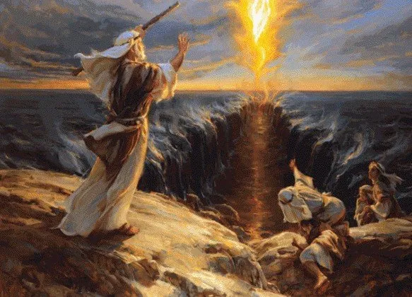 How much power do you need before Moses parted the sea?