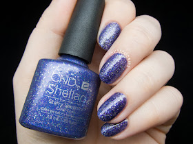 CND Shellac Starry Sapphire @chalkboardnails