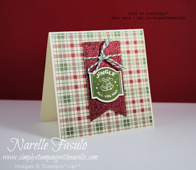 Make quick and easy gift cards and more with the Christmas Traditions Punch Box. It contains a great stamp set, matching punch, ink pads and an acrylic block. It even comes in a gorgeous metal tin that can be used for all sorts of things. See the Christmas Traditions Punch Box here - http://bit.ly/ChristmasTraditionsPunchBox