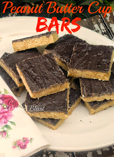 Peanut Butter Cup Bars ~ Your favorite Peanut Butter Cups, better AND in a bigger bar size ! #PeanutButterCup #PeanutButterBars