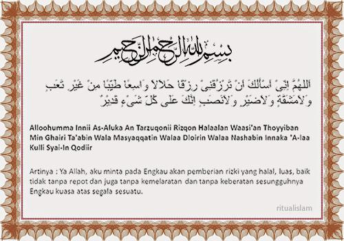 √ Doa Dibukakan Pintu Rezeki - Kumpulan Doa Pendek Doa Pembuka Rezeki