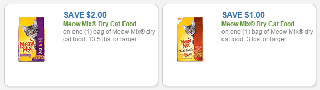 TWO New Meow Mix Printable Coupons and Walmart Deals!!! | A Single Coupon