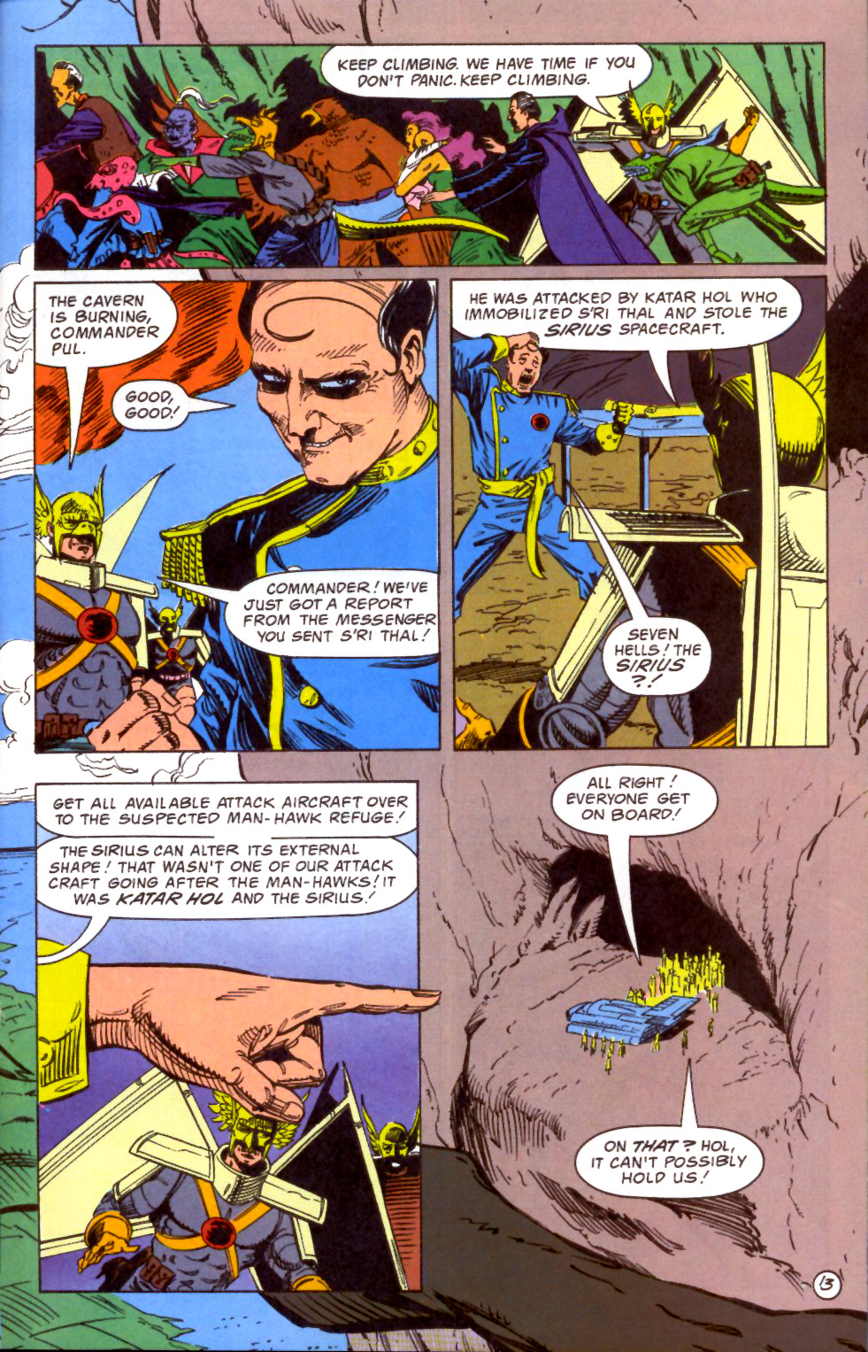 Read online Hawkworld (1990) comic -  Issue #25 - 14