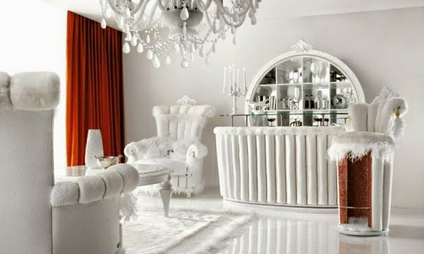 Living room in white &#8211; 30 bright ideas!