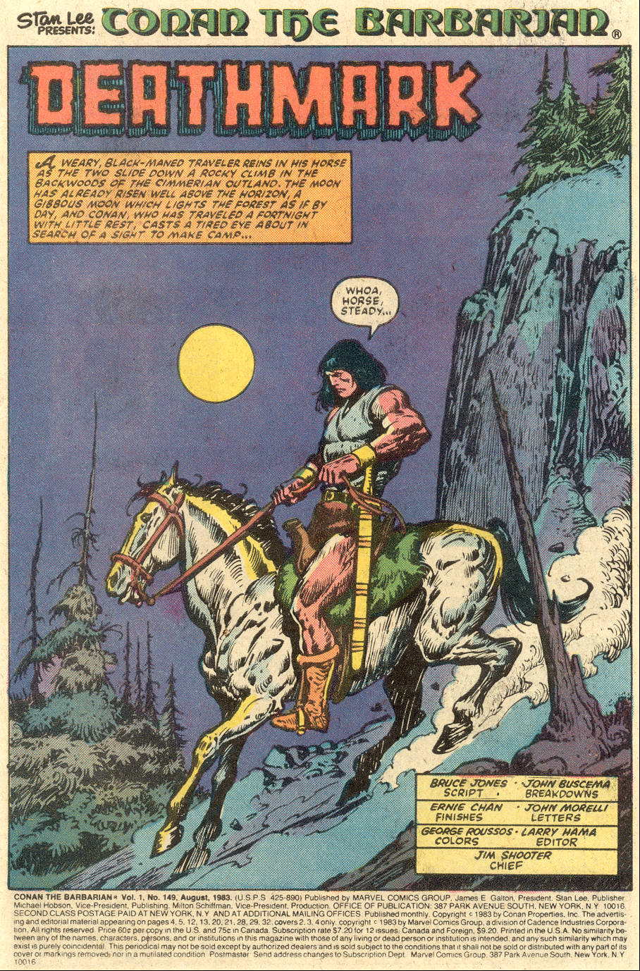 Conan the Barbarian (1970) Issue #149 #161 - English 2