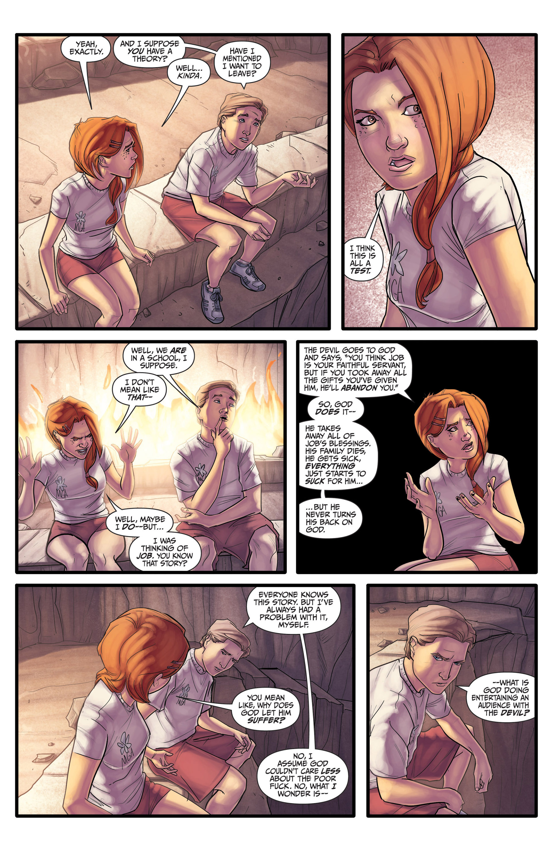 Read online Morning Glories comic -  Issue # _TPB 3 - 162