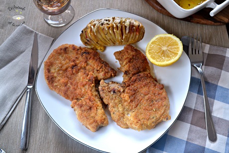 Chuletas de cerdo a la milanesa