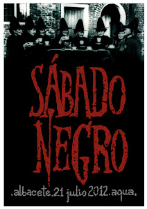 Cartel del Sábado Negro Albacete
