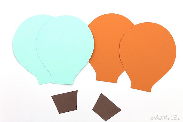 How to make a wooden height board for a hot air balloon themed nursery