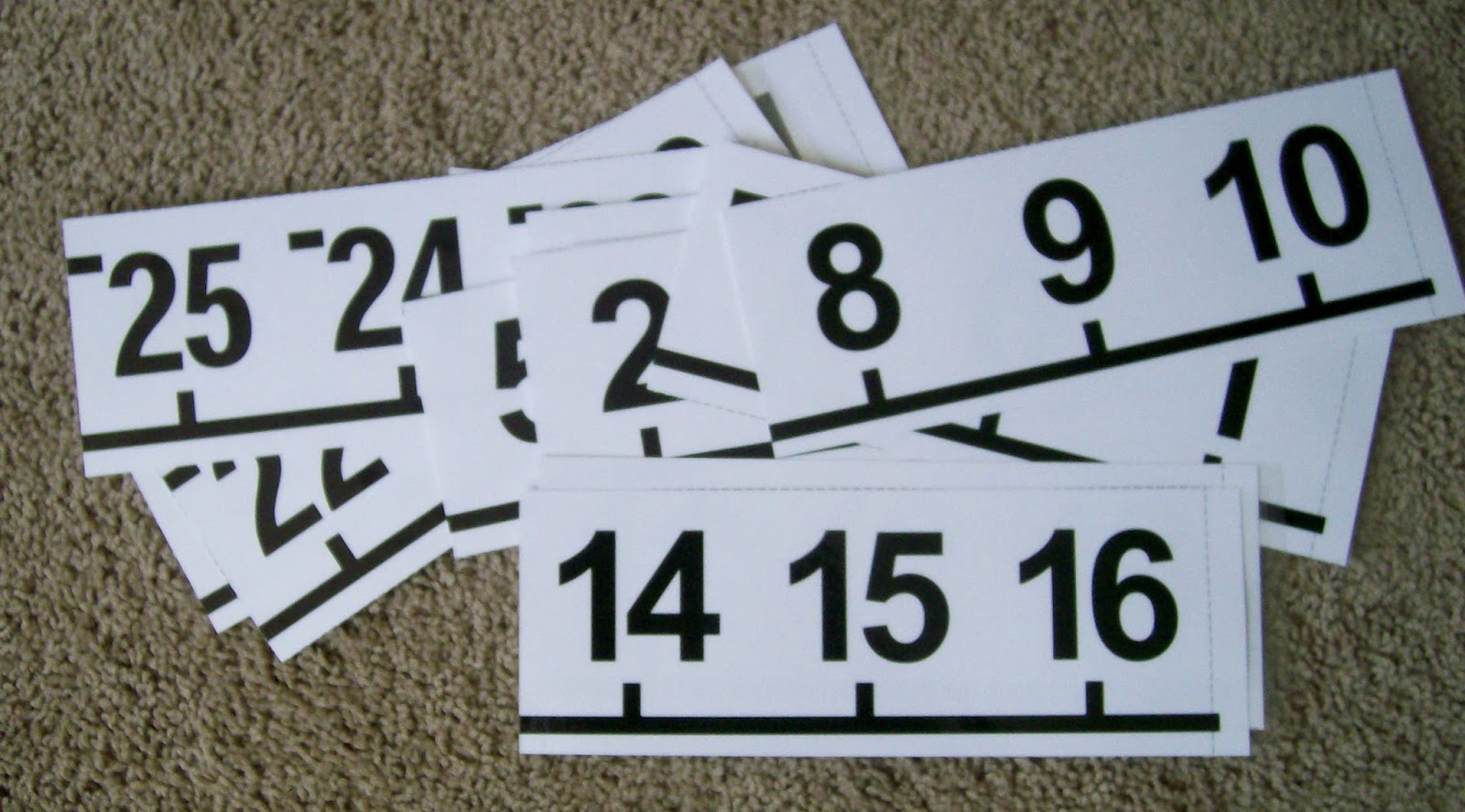 Number Line For Classroom Wall Printable Free