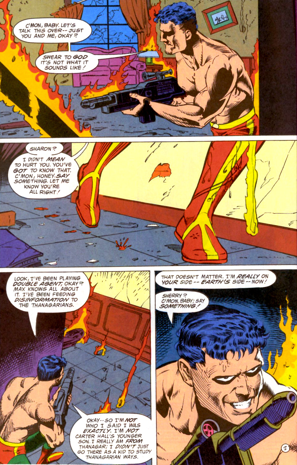 Read online Hawkworld (1990) comic -  Issue #23 - 3
