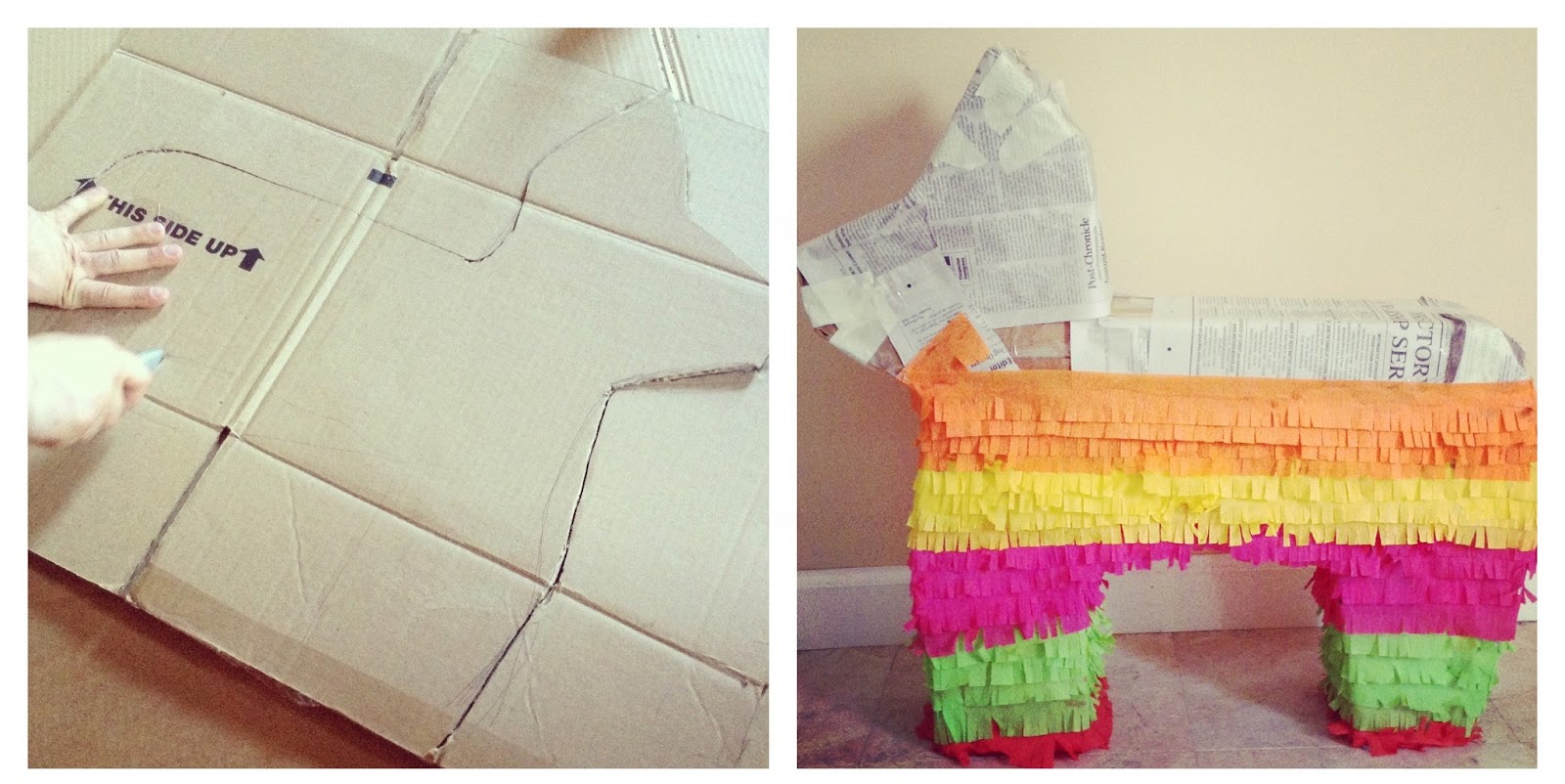 Peachy Cheek Sneak Peak How To Make a Pinata