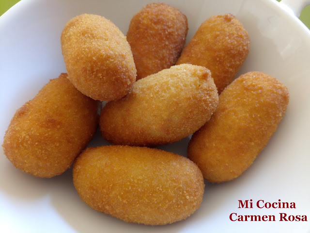 Croquetas De Langostinos Al Pil-pil &#191;o Al Pimpi Como Decimos En Malaga? (videos Y Fotos Del Paso A Paso) 